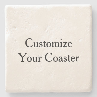 Make Your Own Simple Limestone Stone Coaster