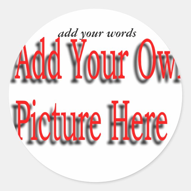 Make Your Own Sticker (Front)