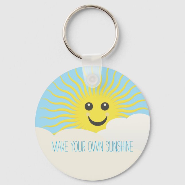 Make Your Own Sunshine Key Ring (Front)