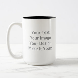 Make Your Own Two-Tone Coffee Mug