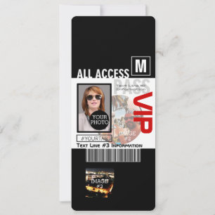 Make Your Own VIP Pass 8 ways to Personalise