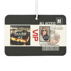 Make Your Own VIP Pass 8 ways to Personalise Car Air Freshener
