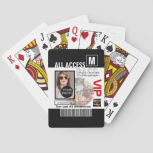 Make Your Own VIP Pass 8 ways to Personalise Playing Cards