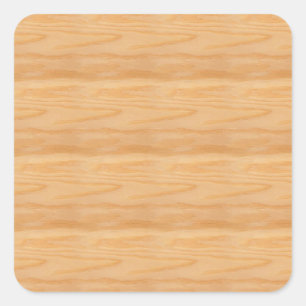 Make Your Own Wood Blank Template Classic Elegant Square Sticker