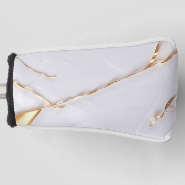 Make Your Putter Stand Out on the Green with Our  Golf Head Cover (Front)