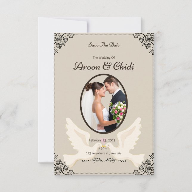 Make Your Special Day an Unforgettable Memory Invitation (Front)