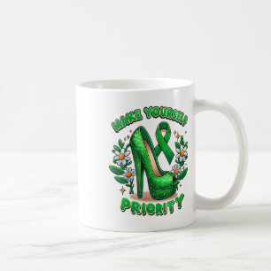 Make Yourself Priority Queen Mental Health Awarene Coffee Mug
