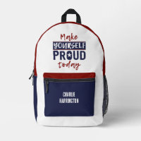 “Make Yourself Proud” custom name