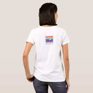 Make Yourself Proud Rainbow Redaction Pride 2026 T-Shirt