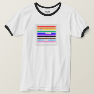 Make Yourself Proud Rainbow Redaction Pride 2026 T-Shirt