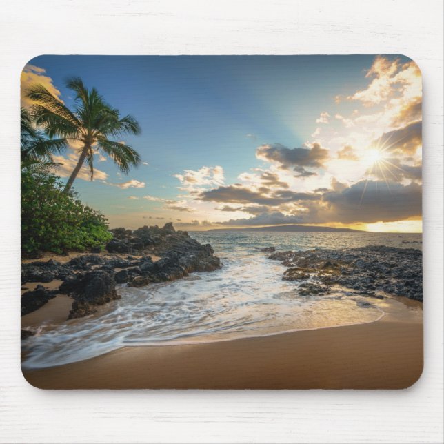 Makena Beach | Makena Cove Mouse Mat (Front)