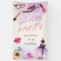 makeover glam sparkle birthday party