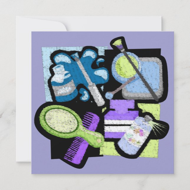 Makeover Party Invitation (Front)