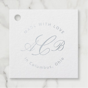 Maker Initials Small Business Favour Tags