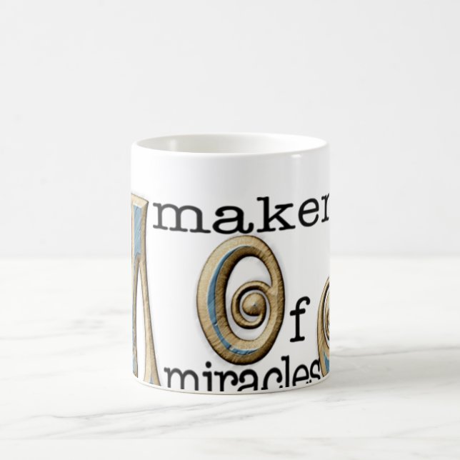 Maker Of Miracles - Classic White Mug (Center)