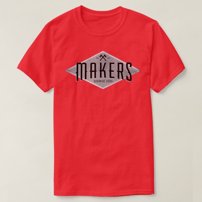 MAKERS Handmade Goods Classic TShirt (Design Front)