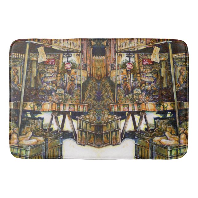 Makes Creativity Glimmer All the Brighter Bath Mat (Front)