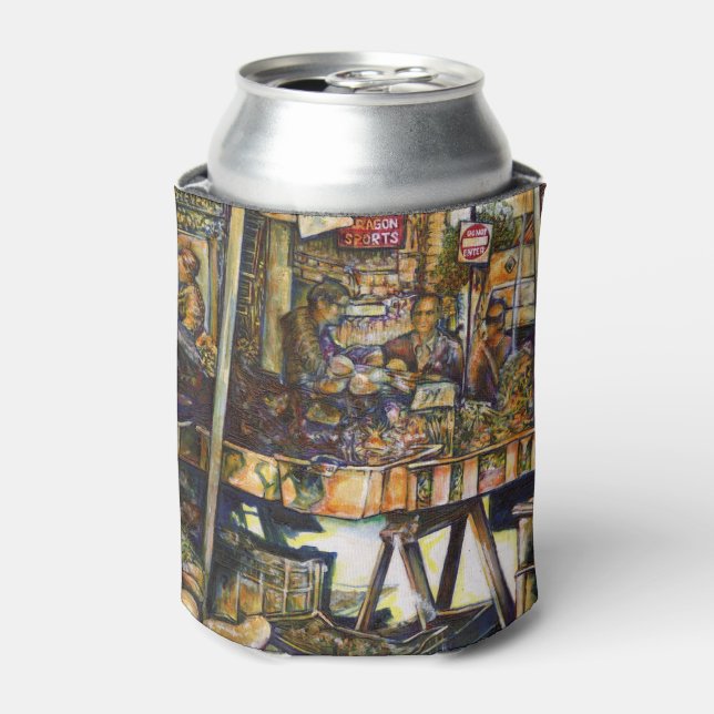 Makes Creativity Glimmer All the Brighter Can Cooler (Can Front)