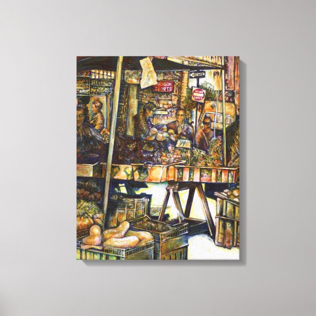 Makes Creativity Glimmer All the Brighter Canvas Print (Front)