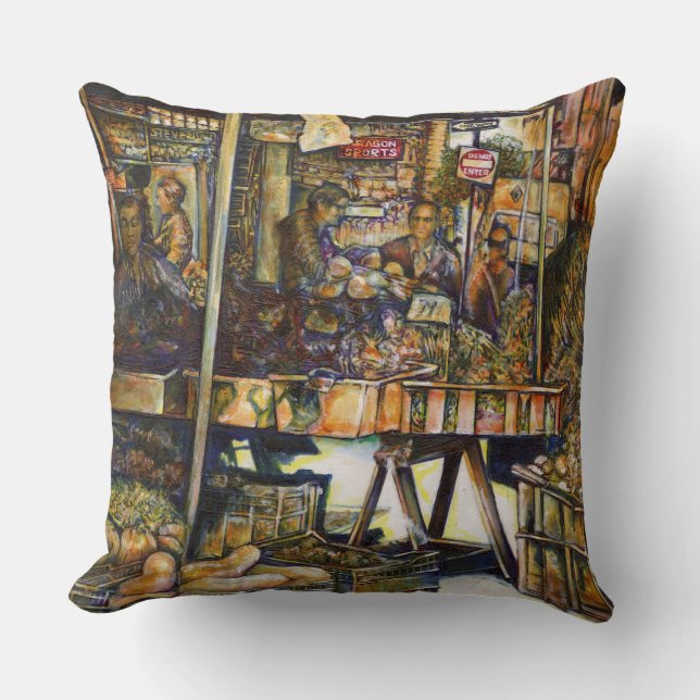 Makes Creativity Glimmer All the Brighter Cushion (Front)