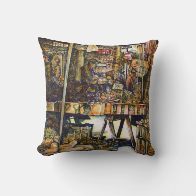 Makes Creativity Glimmer All the Brighter Cushion (Front)