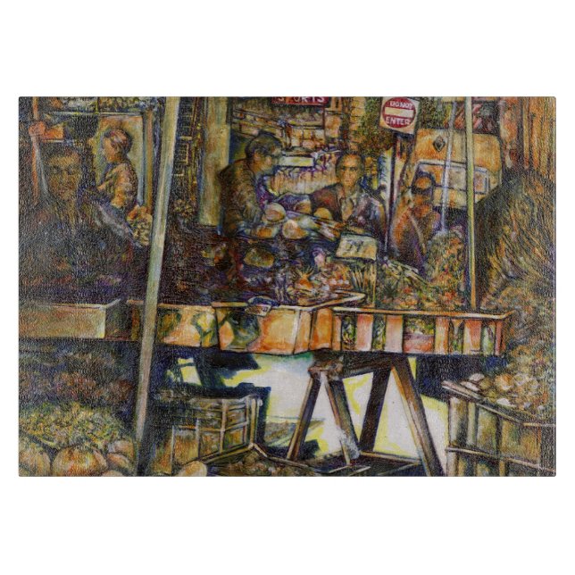 Makes Creativity Glimmer All the Brighter Cutting Board (Front)