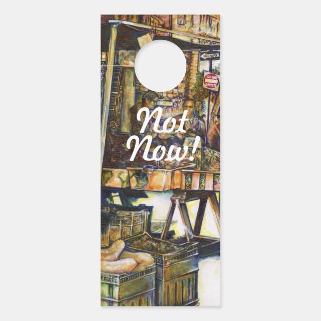 Makes Creativity Glimmer All the Brighter Door Hanger (Front)