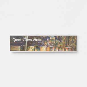 Makes Creativity Glimmer All the Brighter Door Sign