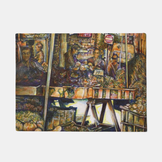 Makes Creativity Glimmer All the Brighter Doormat (Front)