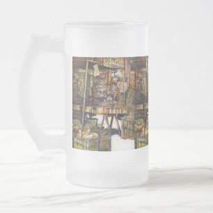 Makes Creativity Glimmer All the Brighter Frosted Glass Beer Mug