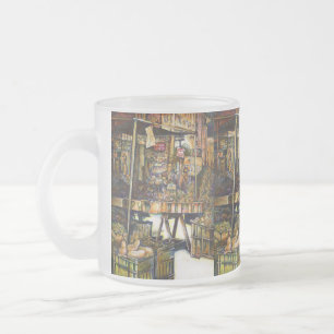 Makes Creativity Glimmer All the Brighter Frosted Glass Coffee Mug