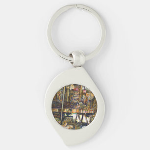 Makes Creativity Glimmer All the Brighter Key Ring
