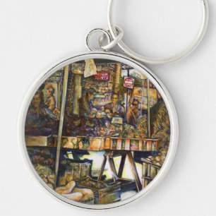 Makes Creativity Glimmer All the Brighter Key Ring