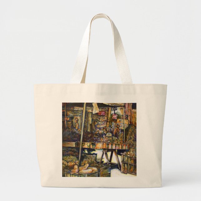 Makes Creativity Glimmer All the Brighter Large Tote Bag (Front)