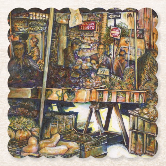 Makes Creativity Glimmer All the Brighter Paper Coaster (Front)