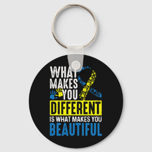 Makes You Different Is What Makes You Beautiful Key Ring