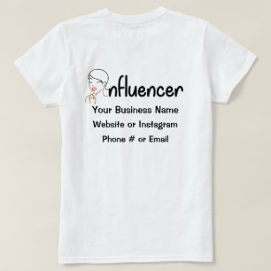 Makeup and Beauty Influencer T-Shirt