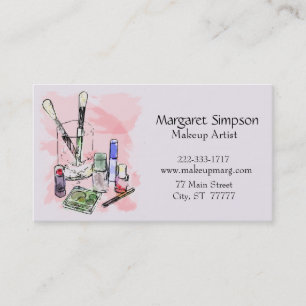 Makeup Art Business Card