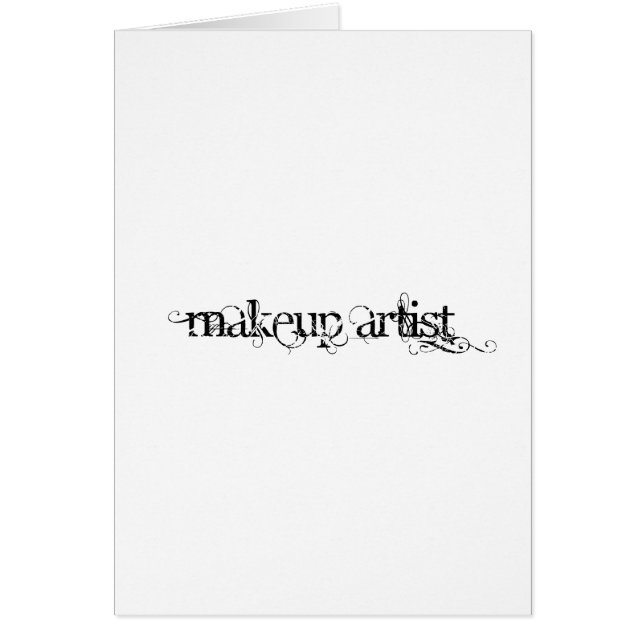 Makeup Artist (Front)