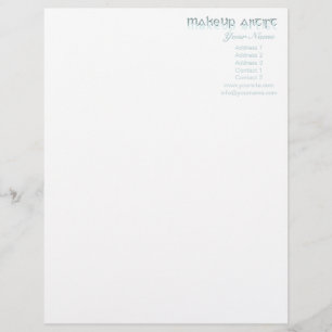 MakeUp Artist 1 - Letterhead