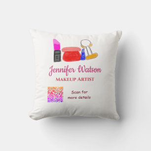 Makeup artist add name website email phone no addr cushion