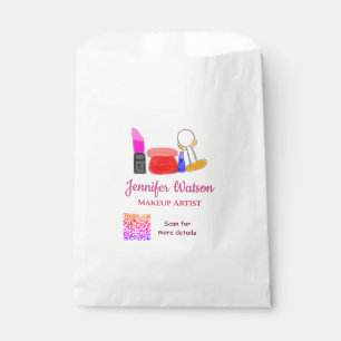 Makeup artist add name website email phone no addr favour bags
