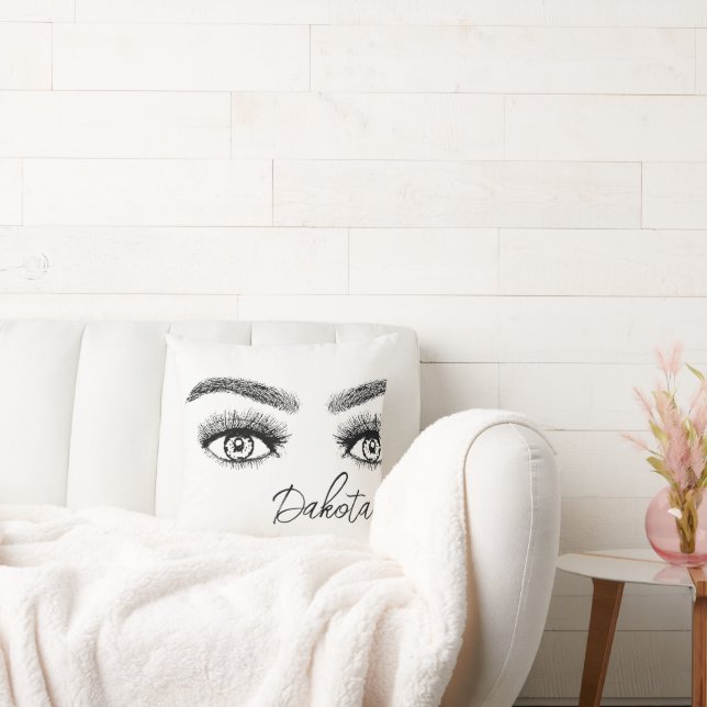 Makeup Artist Beautician | Modern Personalised Cushion (Couch)