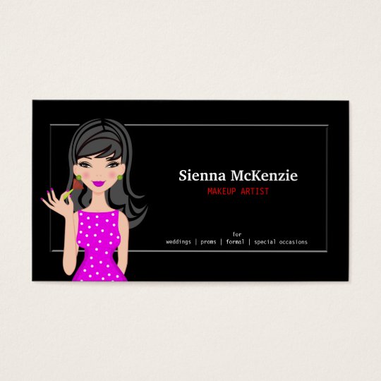 Makeup Artist Business Card
