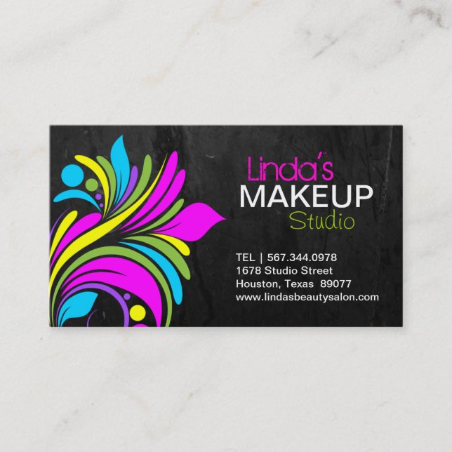 MAKEUP ARTIST BUSINESS CARD (Front)