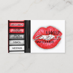 Makeup Artist Business Card