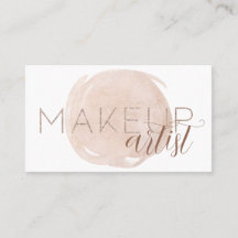Makeup Artist Business Card