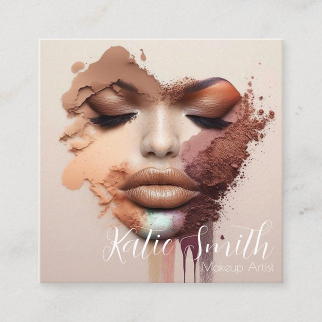 Makeup Artist Business Card (Front)