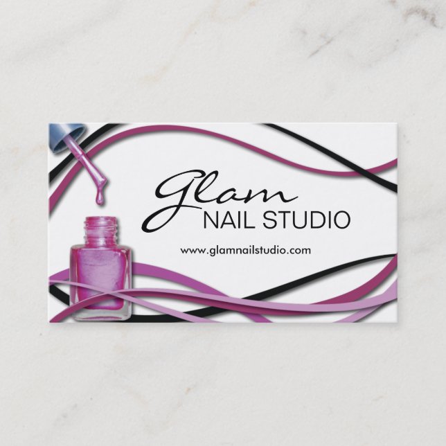 Makeup Artist Business Card (Front)