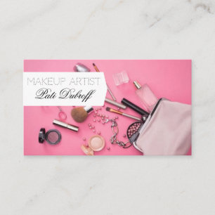 Makeup Artist Business Card